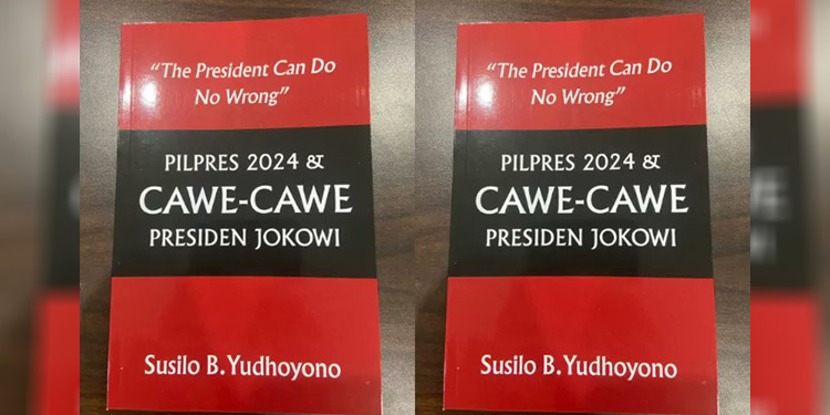 Buku karya SBY berjudul: "Pilpres 2024 dan Cawe-Cawe Presiden Jokowi" kembali diungkit dan viral di media sosial. Foto: Dokumen Media Sosial