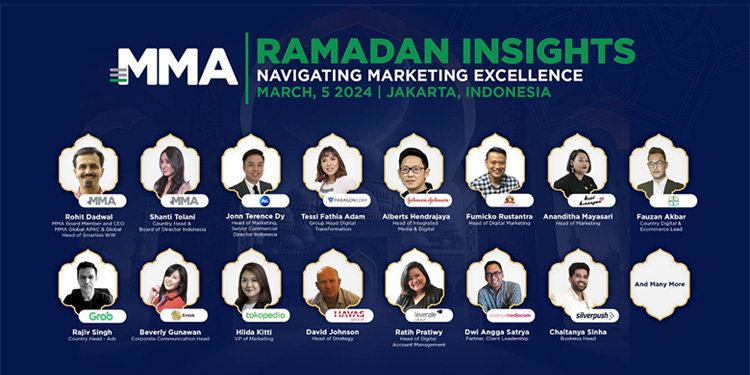 MMA Global Indonesia, asosiasi perdagangan pemasaran dan periklanan termuka di Indonesia  akan menggelar Ramadan Insights 2024, di Jakarta, 5 Maret 2024 mendatang. (Dok. MMA Global Indonesia)