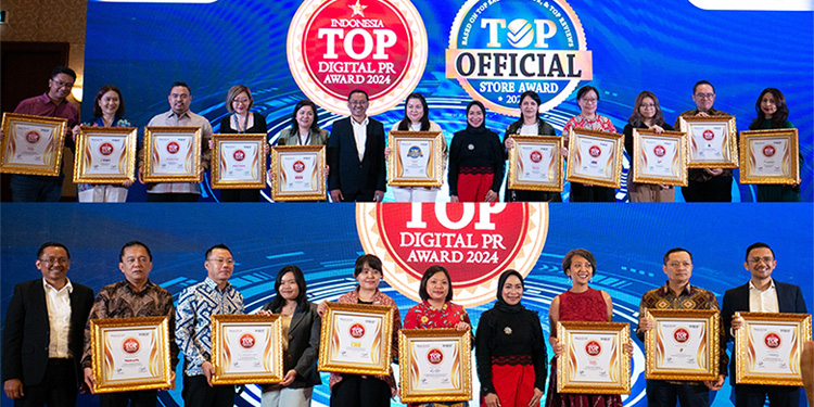 Ini Jajaran Peraih Penghargaan Top Digital PR Dan Top Official Store ...