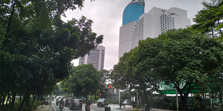 Ilustrasi - Jakarta cerah berawan. (Dok. Indopos.co.id)