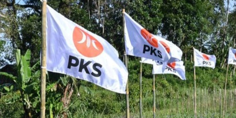 Ilustrasi Bendera Partai Keadilan Sejahtera (PKS). Foto: Istimewa