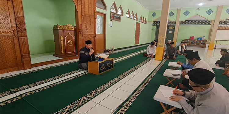 Seleksi Musabaqah Tilawatil Quran (MTQ) dan dakwah bagi warga binaan oleh Rutan Bandung. Foto: Dok. Rutan Bandung