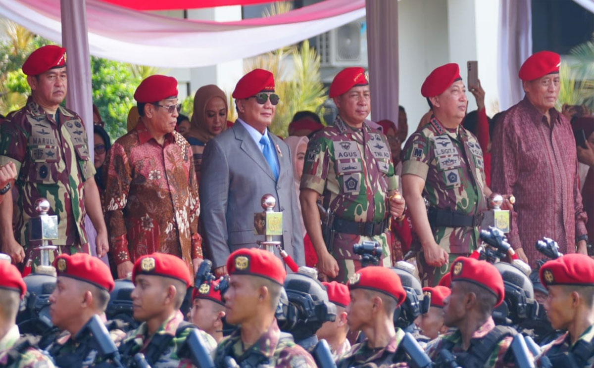 Dihadiri Prabowo, Panglima TNI Pimpin Upacara HUT Ke 72 Kopassus - Www ...