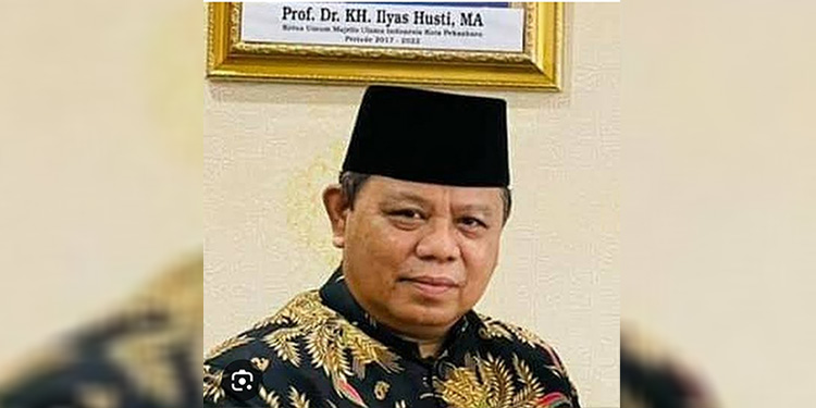 Ketua Majelis Ulama Indonesia (MUI) Provinsi Riau, Prof. Dr. H. Ilyas Yusti M.A. Foto: Ist 