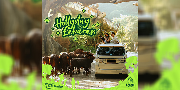 Taman Safari Bogor akan mengenakan tarif khusus untuk musim libur panjang dan cuti bersama Lebaran 2024. Tiket khusus Lebaran Holiday 2024 ini berlaku mulai 8-21 April 2024. Untuk anak-anak usia 1-5 tahun harga tiketnya Rp245 ribu dan untuk dewasa harganya Rp275 ribu. (Dok. Taman Safari Bogor)