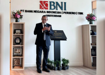 Direktur Human Capital & Compliance PT Bank Negara Indonesia (Persero) Tbk atau BNI Mucharom. Foto: BNI