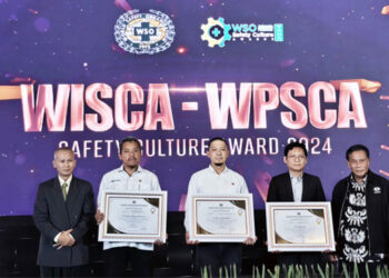 PT Brantas Abipraya (Persero) menyabet penghargaan WSO Indonesia-Pakistan Safety Culture Award (WISCA-WPSCA) 2024. Foto: Dok. Brantas Abipraya