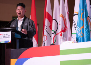 Ketua Umum Komite Olimpiade Indonesia (National Olympic Committee/NOC Indonesia) Raja Sapta Oktohari. Foto: NOC Indonesia/Naif Al'as