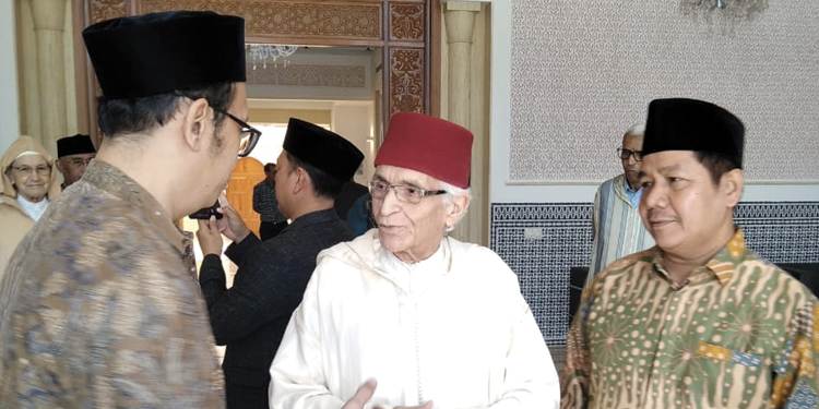 Delegasi Majlis Ulama Indonesia (MUI) Pusat mengunjungi al-Majlis Al-ilmy al-A'la sebagai lembaga yang langsung dipimpin oleh Raja untuk membina dan menata kehidupan beragama di Maroko, Jumat (26/4/2024). Foto: Istimewa
