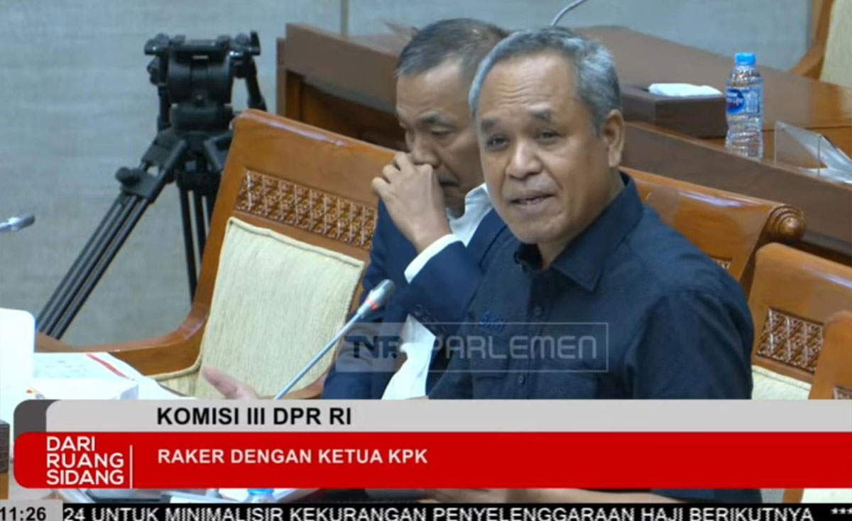 Komisi Iii Dpr Pertanyakan Keberadaan Firli Bahuri Saat Rapat Kerja